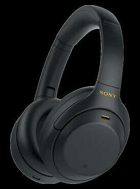 Наушники Sony WH-1000XM4, цвет Чёрный