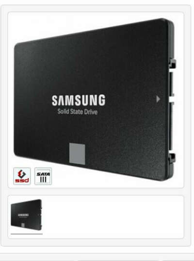 Накопитель SSD 1tb Samsung 870 EVO