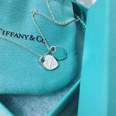 Tiffany & Co. -  Return to Tiffany™:Двойная подвеска-жетон в форме сердца