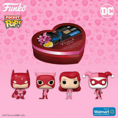 Funko pop Batman Valentines 4 pack