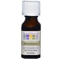 Aura Cacia, 100% Pure Essential Oil, Rosemary, .5 fl oz (15 ml)