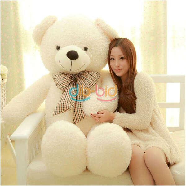 Teddy Bear Huge 100% Cotton Toy Best 70/90/100/160CM Soft Giant Big Cute Plush