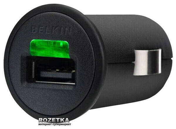 Автомобильное зарядное устройство Belkin USB MicroCharger (F8J056cw)