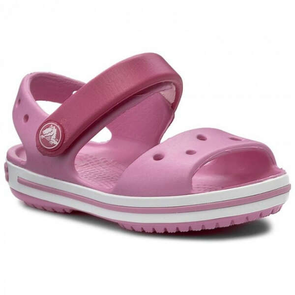 Сандалии CROCS - Crocband Sandal Kids 12856 Candy Pink/Party Pink
