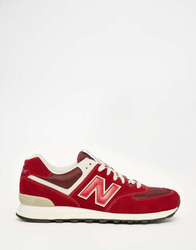 Замшевые кроссовки New Balance 574