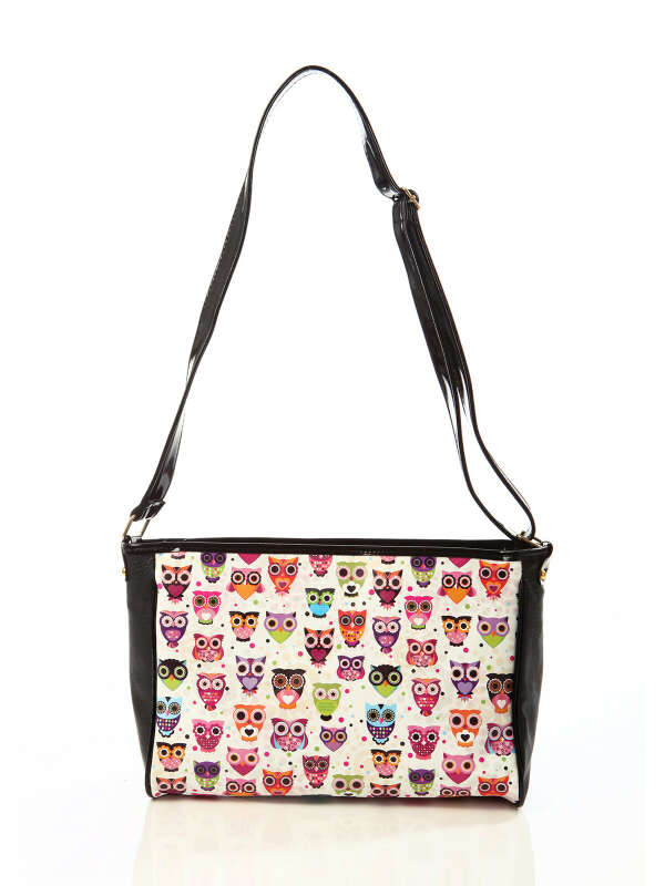 Я хочу сумку с принтом совы кожаную