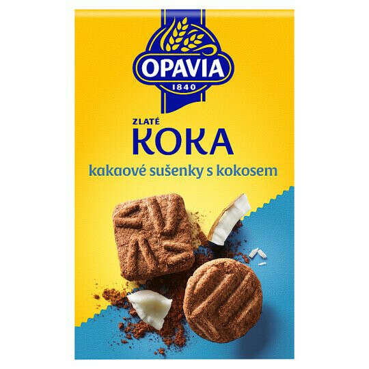 Чеське печиво Opavia Zlaté Koka