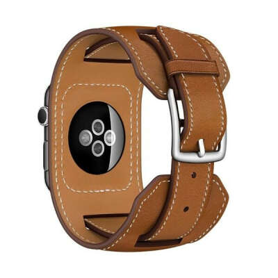 Foshi Apple Watch Leather Strap