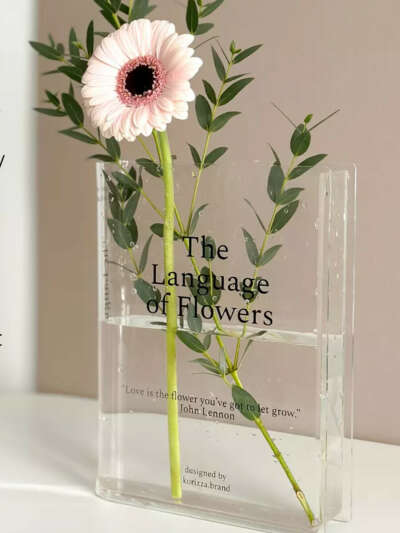 Ваза книга для цветов