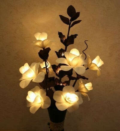цветочный светильник