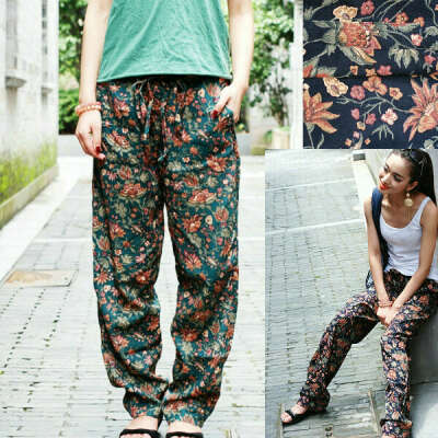 Aliexpress.com : Buy National trend linen all match small harem pants casual pants from Reliable casual linen pants suppliers on Top quality Maya Fashion.