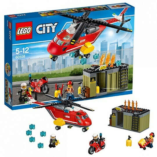 Lego   Пожарная команда быстрого реагирования 60108