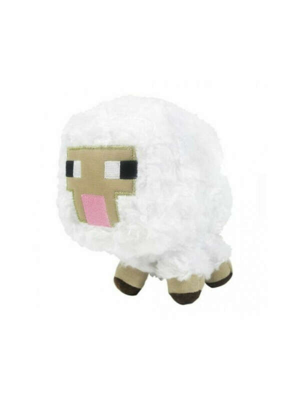 Мягкая Игрушка - Minecraft Sheep / Майнкрафт Овца 16см, бренда нет