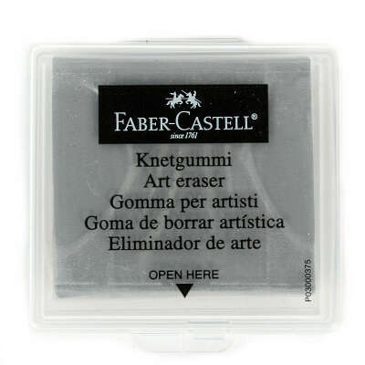 "Faber Castell" Художественный ластик (клячка) 127220 серый купить за 199,00 ₽ в интернет-магазине Леонардо