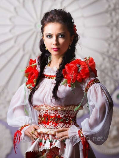 платье в русском народном стиле