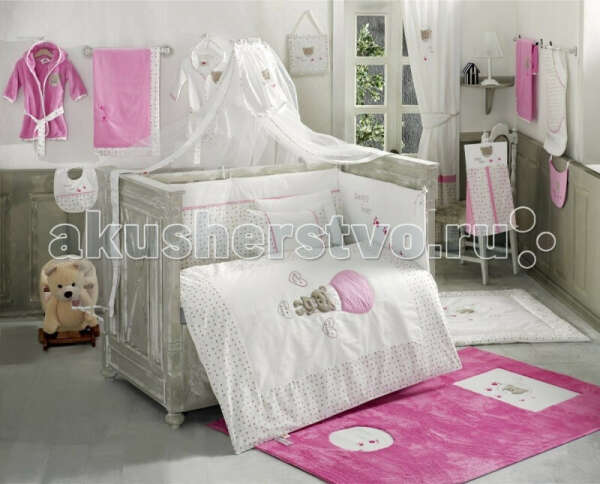 Комплект для кроватки Kidboo Cute Bear (6 предметов) - купить Комплект для кроватки Kidboo Cute Bear (6 предметов) по низкой цене – Акушерство.ру