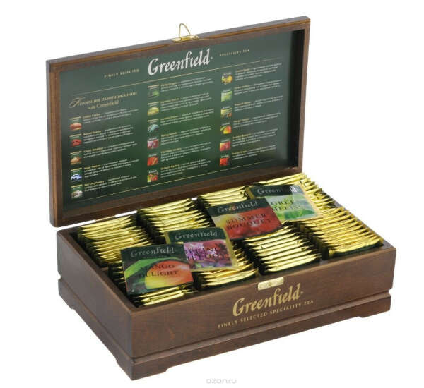 Коробка чая Greenfield