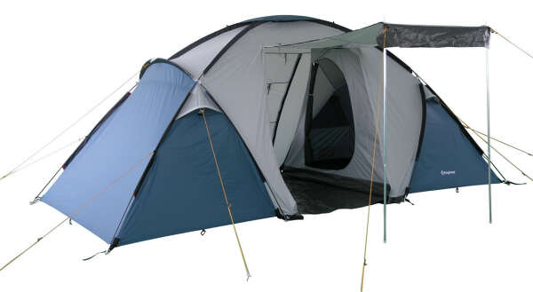 Хорошая двухкомнатная кемпинговая палатка