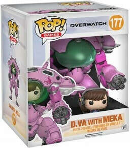 Фигурка Funko POP Games: Overwatch – D.VA & Meka (15,2 см)