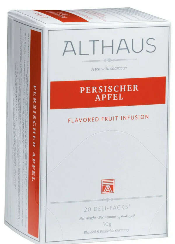 Чайный напиток фруктовый Althaus Persischer Apfel в пакетиках