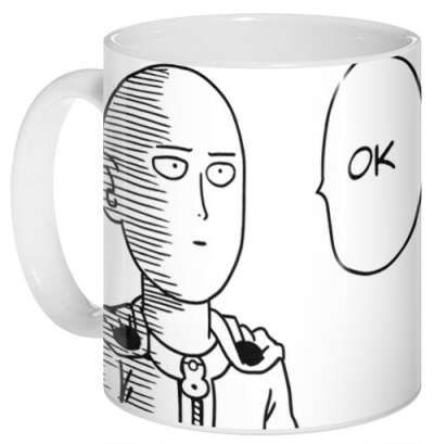 Кружка One Punch Man - Ok