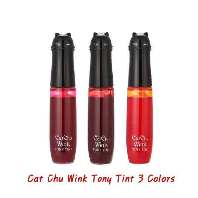 тинт для губ tony moly cat chu wink tony tint