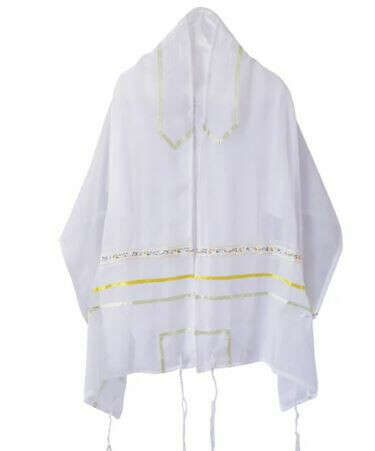 Delicate Summer Flowers Tallit for Girl