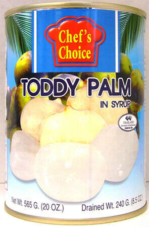 Chef&#039;s Choice Toddy Palm In Syrup - Thai Food Ingredients
