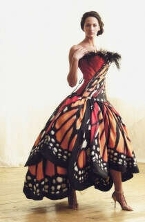 Платье бабочка