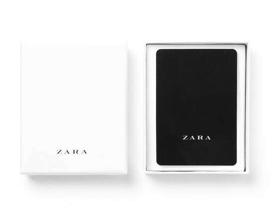 Сертификат ZARA (одежда)