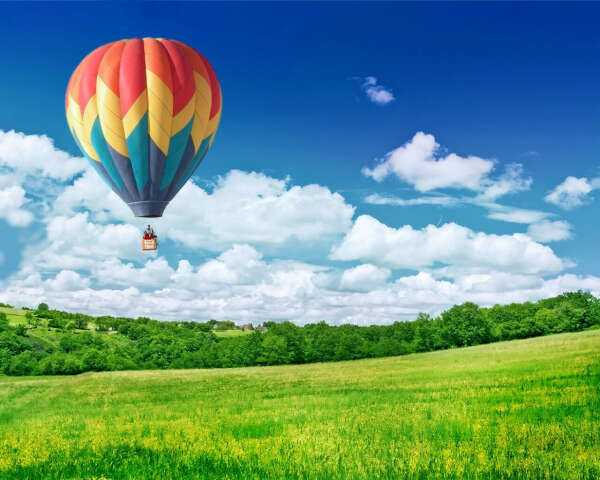 Мечтаю о полете на воздушном шаре