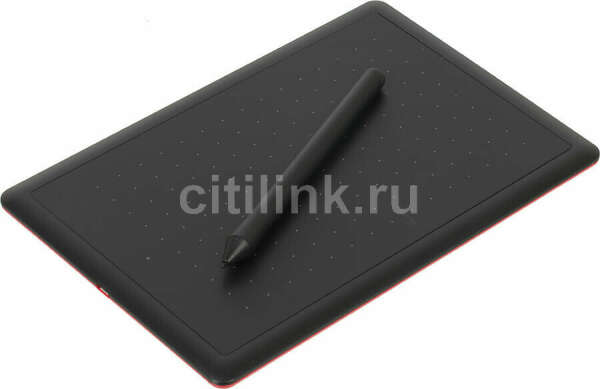 Графический планшет Wacom One by Small черный/красный