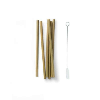 Handmade Bamboo Straws Reusable & Biodegradable