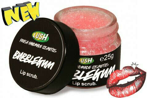 Сахарный скраб для губ Bubblegum от LUSH