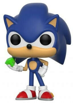 Фигурка Funko POP Games: Sonic The Hedgehog – Sonic With Emerald (9,5 см)