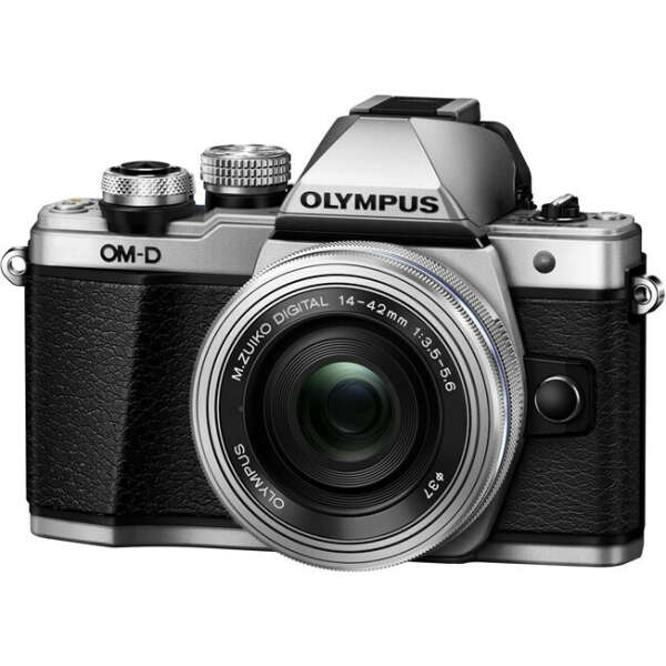 Цифровой фотоаппарат Olympus OM-D E-M10 II 14-42mm Pancake Zoom Kit Silver