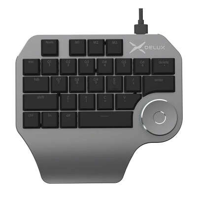 Игровая клавиатура проводная T11 игровая одноручная для дизайнера, (Kailh Low Profile)