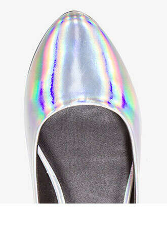 Hologram Ballet Flats