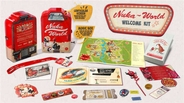 Fallout 4 Nuka World официальный коллекционный набор