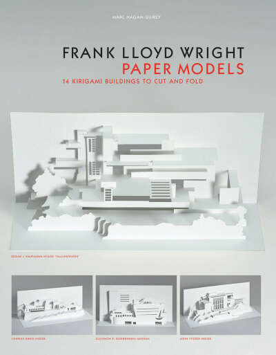 Киригами-альбом «‎Frank Lloyd Wright Paper Models»