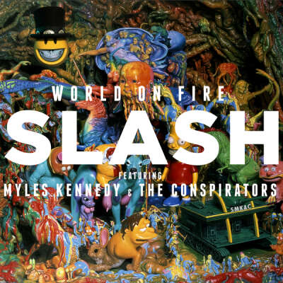 Виниловая пластинка SLASH - WORLD ON FIRE (2 LP)