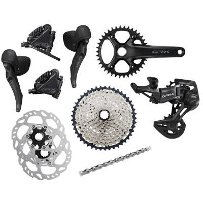 Shimano GRX RX610 Groupset - 1x12-speed - Special Offer - 170 mm