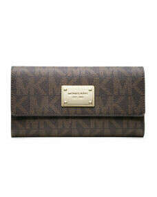 MICHAEL Michael Kors  Jet Set Logo Checkbook Wallet