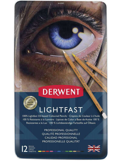 Набор цветных карандашей Lightfast, Derwent