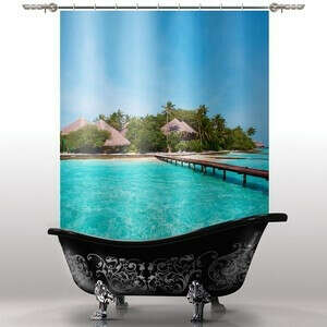 Шторка для ванны «Бали»