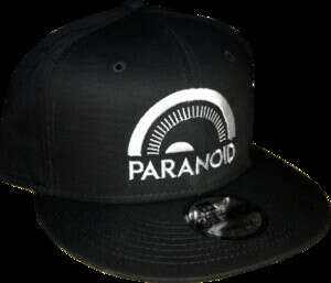PARANOID / NEW ERA FLAT BILL SNAPBACK HAT  weareparanoid.com