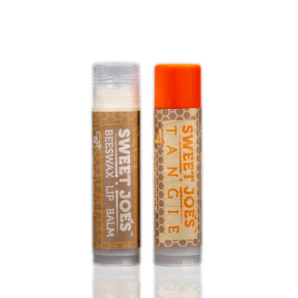 Pair of Sweet Joe&#039;s Tangie and Coconut Flavor Lip Balm