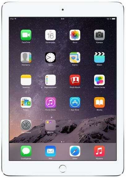 Apple iPad Air 2 16Gb Wi-Fi (серебристый)