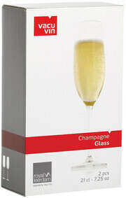 Vacu Vin, Champagne Glass, set of 2 pcs, gift box, 210 мл