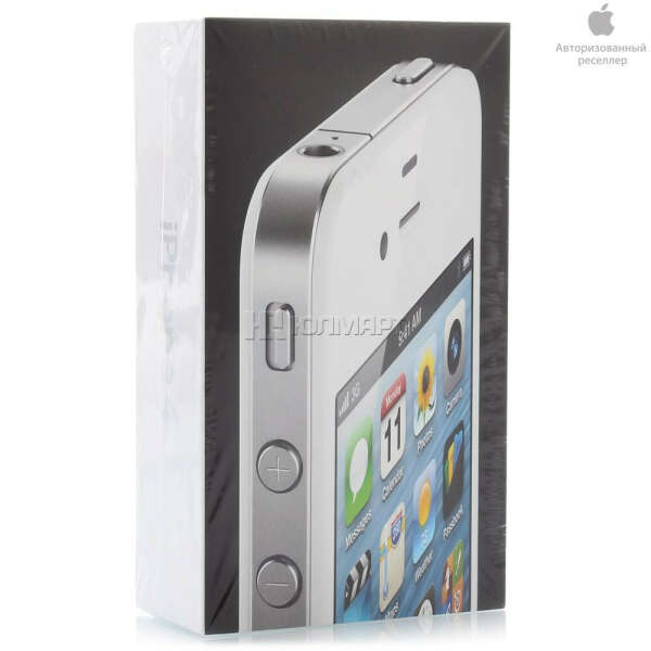 Смартфон Apple iPhone 4 8Gb White MD198RU/A